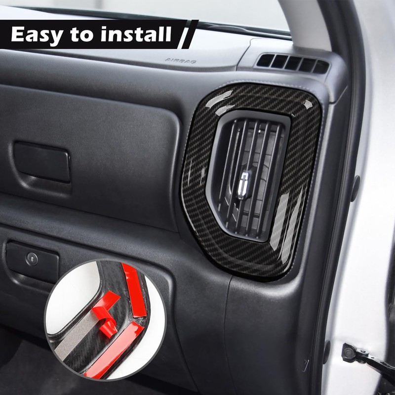 RT-TCZ for Silverado Dash Side Air Vents Panel Trim Cover