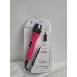 The Singing Machine Singing Machine Unidirectional Dynamic Microphone  SMM205P Pink