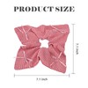 Yonchic Square Hair Scrunchies for Women & Girls, Elegant Lattice