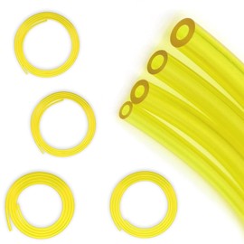 4 Pcs Fuel Hose Pipe, 2 x 3.5mm, 2.5 x 5mm, 3 x 5mm, 3 x 6mm, 1.5 m Fuel Hose Pipe Petrol Hose for Conveying Fuel, Maintaining Fuel Pressure, Distributing Fuel, Cooling Fuel