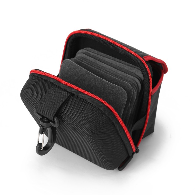 Square Neutral Density Filter Kit ND2+4+8+16 Filter Set with Ring-Adapter