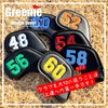 Greenie Golf Wedge Cover, Iron Cover, Head Cover, Face Cover,