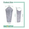 vensovo 12 Inches Galvanized Wall Planters - 2 Packs Metal