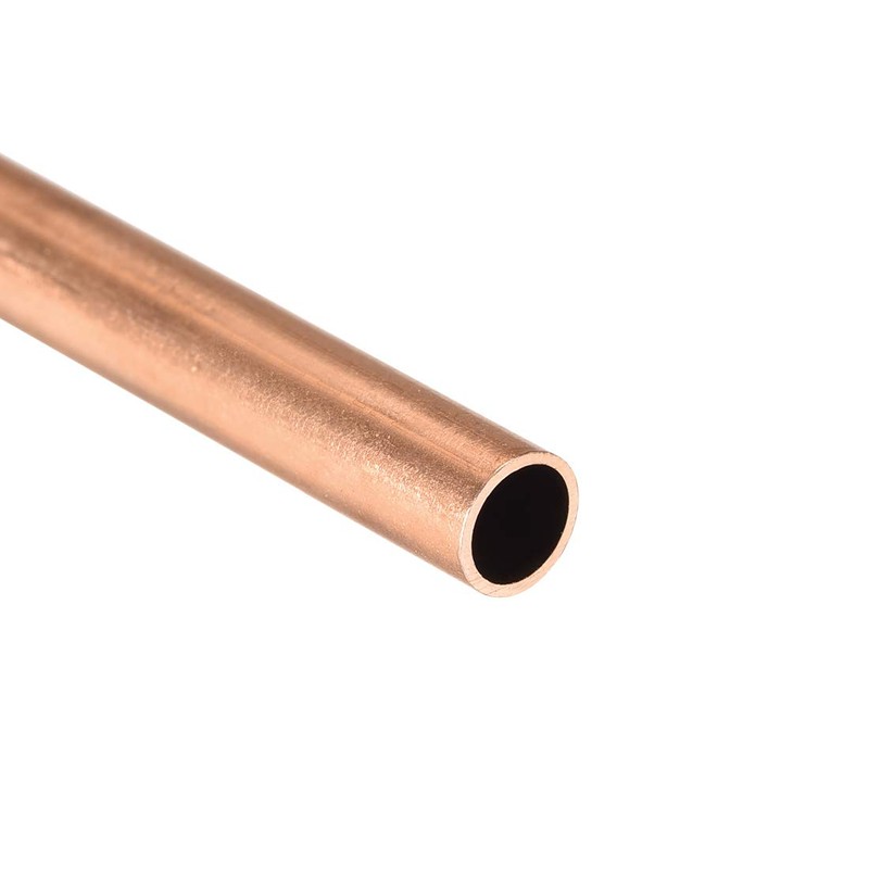 sourcing map sourcing map Copper Round Tube, 6mm OD 0.5mm