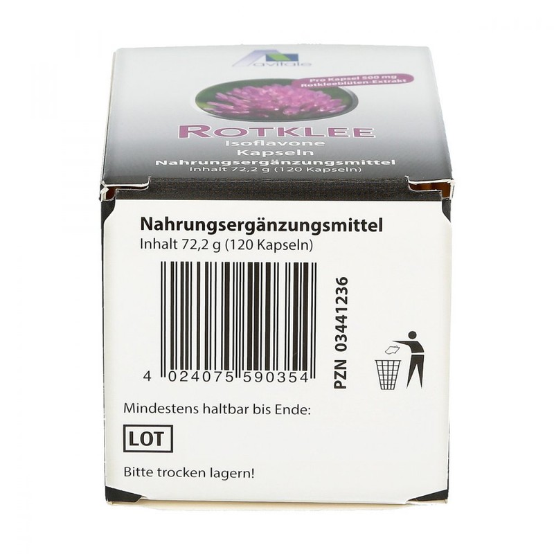 Red Clover Capsules 500 mg Pack of 120