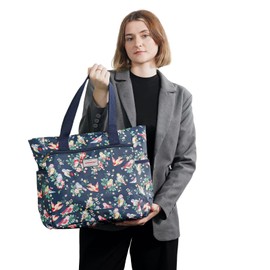 GAENMESN Women's Lightweight Waterproof Tote Bag Durable Designer Handbag with Zipper Travel Commute Everyday Use