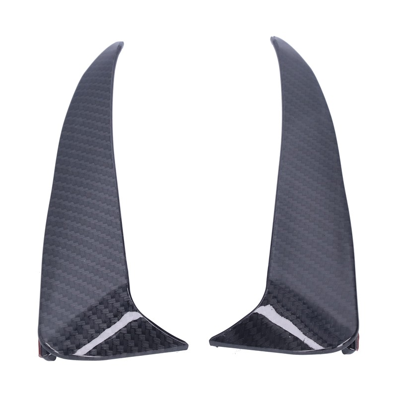 2pcs Rear Bumper Spoiler Side Canard Left Right Fit for