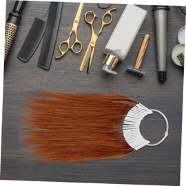 TOVINANNA 30pcs Hair Testing Kit Real Human Hair Samples Chart Stylist Supplies for Salon Use and Matching