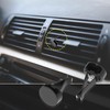 X AUTOHAUX Air Vent Clip Car Square Head Plastic Slot