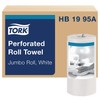 Universal Perforated Towel Roll, Two-Ply, 11 x 9, White, 210/Roll