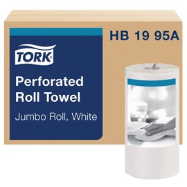 Universal Perforated Towel Roll, Two-Ply, 11 x 9, White, 210/Roll
