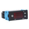 Temperature Controller Cooling Heating Multifunctional Thermostat with Dual Sensor AC220V