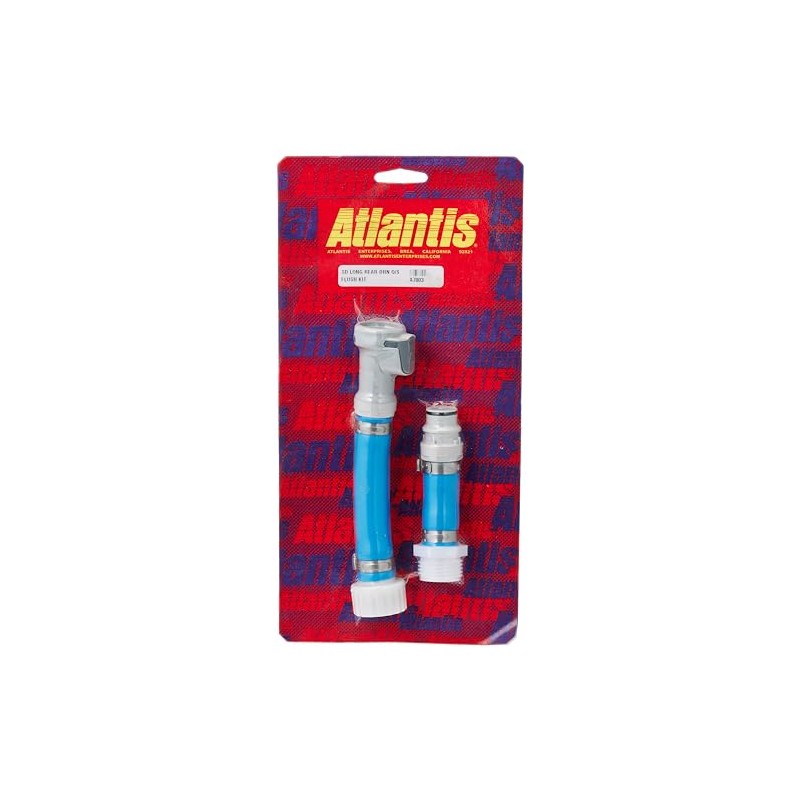 Atlantis A7003 Quick Snap PWC Flush Kit , Black