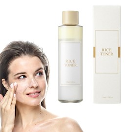 Rice Toner Gesichtswasser,Rice Water Toner Korean,Reis Toner,Rice Toner Koreanisch,Rice Face Moisturizer Rehydrating,Reparieren Sie die Hautbarriere,Feuchtigkeitsspendend,Rice Pure Essential Toner
