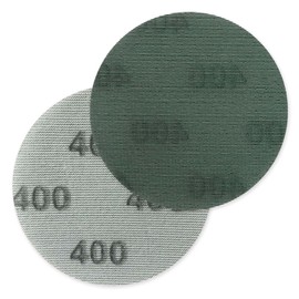 ChampNet Mesh 6 Inch Sanding Discs 400 Grit 35PCS Box, 6in Sanding Disc Hook and Loop Sandpaper Dust Free Sander Net Abrasives Sand Paper for Woodworking, Industrial Use