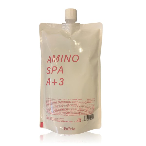 Amino Spa A+3 Shampoo Refill, 20.3 fl oz (600 ml) Refill