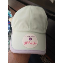 Layer 8 Sun Hat Girls/Toddler    "Layer 8" -  2-Tone Pastel   UPF40+ Adjustable Strap