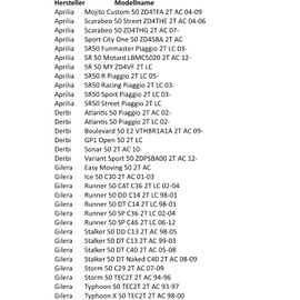 Area1 Kickstarter Repair Kit (Pinion/Driver) 50cc 2-Stroke. Compatible with NRG mc2 mc3 Power TPH Fly Liberty Free Zip Free Sfera, Runner, SR R, S Sprint ET2 LX LXV