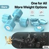 JOROTO Adjustable Dumbbell Set of 2, 16LBS Free Weights Dumbbells