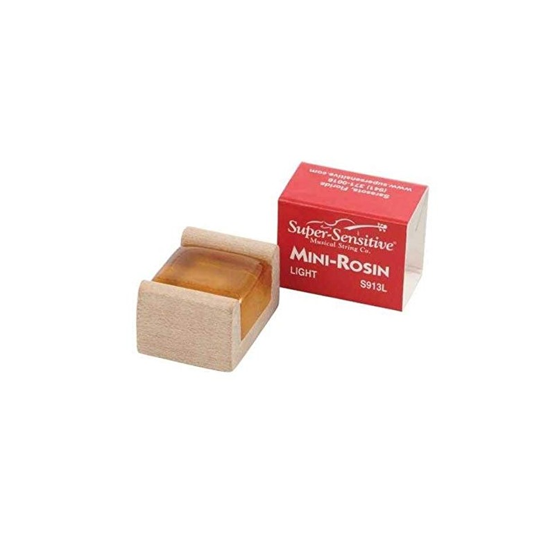D'Addario Mini Rosin - Super Sensitive Rosin - Violin Rosin,