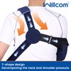 Willcom Arm Sling Shoulder Injury Immobilizer, Medical Sling with Waist