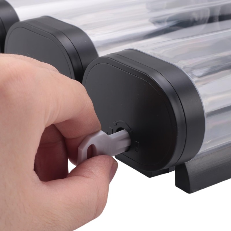 Byttlerom Room Wall Mounted Bathroom Shower Pump Dispenser and Organizer