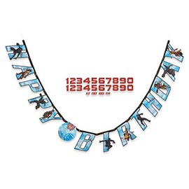 Black Panther Add-an-Age Birthday Party Banner