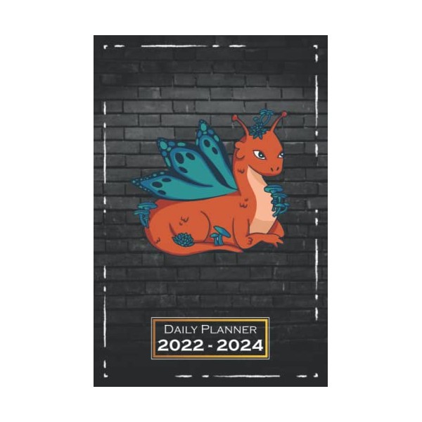 2022-2024 Daily Planner: 6x9 | From July 2022 to June