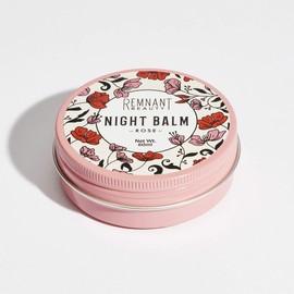 Rose Night balm with Tallow for face, Natural Organic anti-aging night cream handmade for sensitive skin