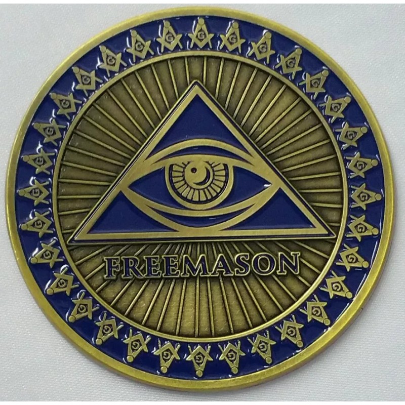 New Freemason Masonic All Seeing Eye Car Emblem