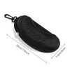 Yamrots 2 Pcs Zipper Hard Sunglasses Cases Portable Travel Eyeglasses