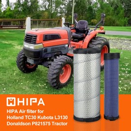Hipa P821575 P822858 Outer Inner Air Filter for Donaldson FPG05 New Holland TC30 TC33D T1520 TC29D Kubota L3130 L4600 L3940 L3940 L3300