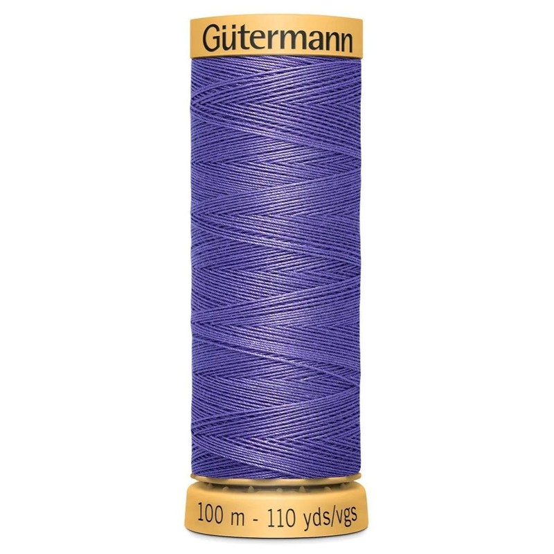 Gutermann Natural Cotton 100m Quilting Sewing Machine Sewing Thread Yellow