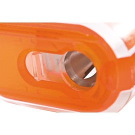 Baumgartens Single-Hole Trap Door Eraser Manual Pencil Sharpener, Assorted