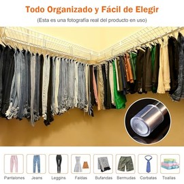 Perchas Multifuncionales Tipo S de 9 Niveles, Acero Inoxidable, Plegables y Antideslizantes, Ahorro de Espacio, Organizador para Pantalones, Faldas y 