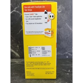 Freestyle Abbott Free Style Blood Glucose Monitoring Device Easy to Read Display.