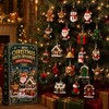 24-Day Mini Christmas Brick Ornament Advent Calendar, Divertidos Sets de