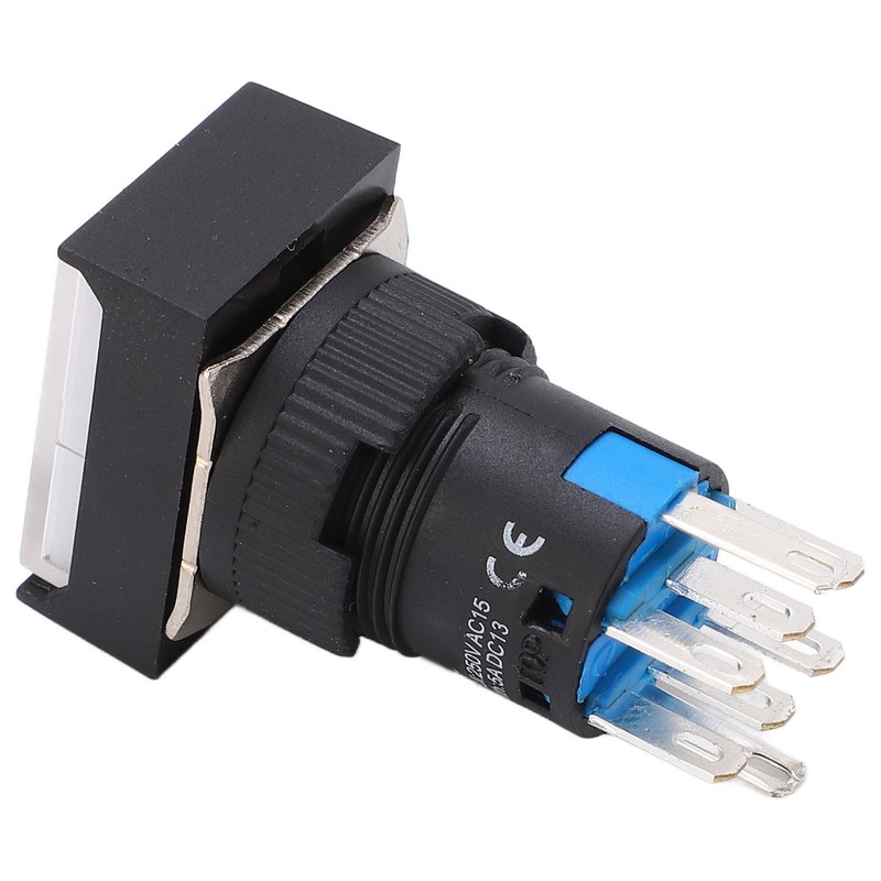 Button Switch Industrial Self Locking 5A Control Push Button Switch