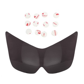 Front Headlight Lens Protection Cover Smoke Fit für Kawasaki Ninja Z1000 03-06