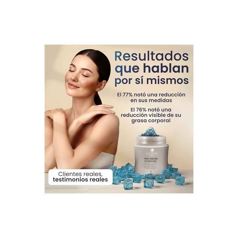 Gel Cryoactive Corps by Hinode reduce medidas y aplana abdomen