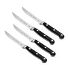 Tramontina Pro Series 4 Piece Forged 5 Inch Serrated Steak