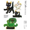 McCall's 2425 Pattern CAT w/ Kittens DOG Toy w/Embroidery Sequins