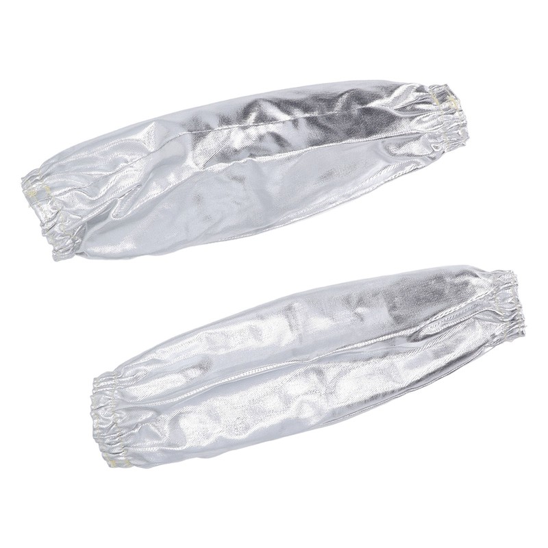 1 Pair Arm Oversleeves Insulated High Temperature Resistant Aluminum Foil