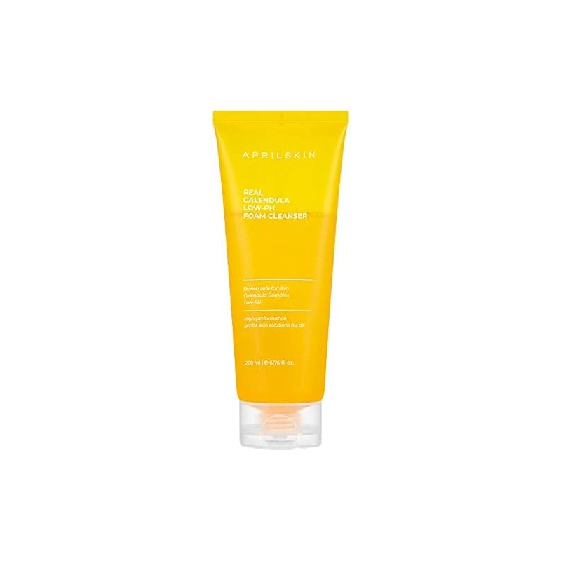 APRILSKIN Produto de limpeza em gel Calendula Low pH Vegano,