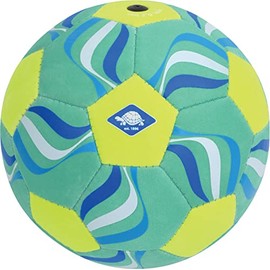 Schildkröt® Neoprene Mini Beach Soccer, Small Football Ideal for Small Children's Hands and Feet, Non-Slip Textile Surface, Salt Waterproof, Size 2, Diameter 15 cm, 970344