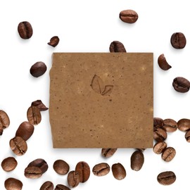 Organic Coffee Exfoliating Soap Anti-Cellulite Circulatory Stimulant for Soft and Smooth Skin