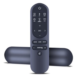 CLVIZCXOM Sound Bar Remote Control Replacement for 2.1ch Sound Bar Speakers Solo B30 Pro