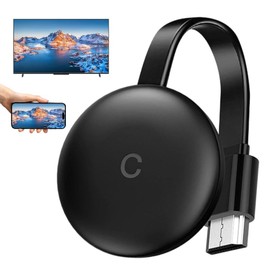 Foreverup Adattatore HDMI Wireless, Dongle HDMI 5G, 4K Full HD Miracast HiFi Dongle, Supporto Video per TV, Android/iOS/Laptop/PC/Monitor/TV Support/DLNA/Airplay