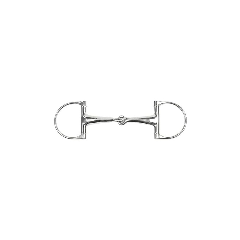 Equestrian Dee Ring Snaffle Horse Bit Stainless Steel Jointed (5