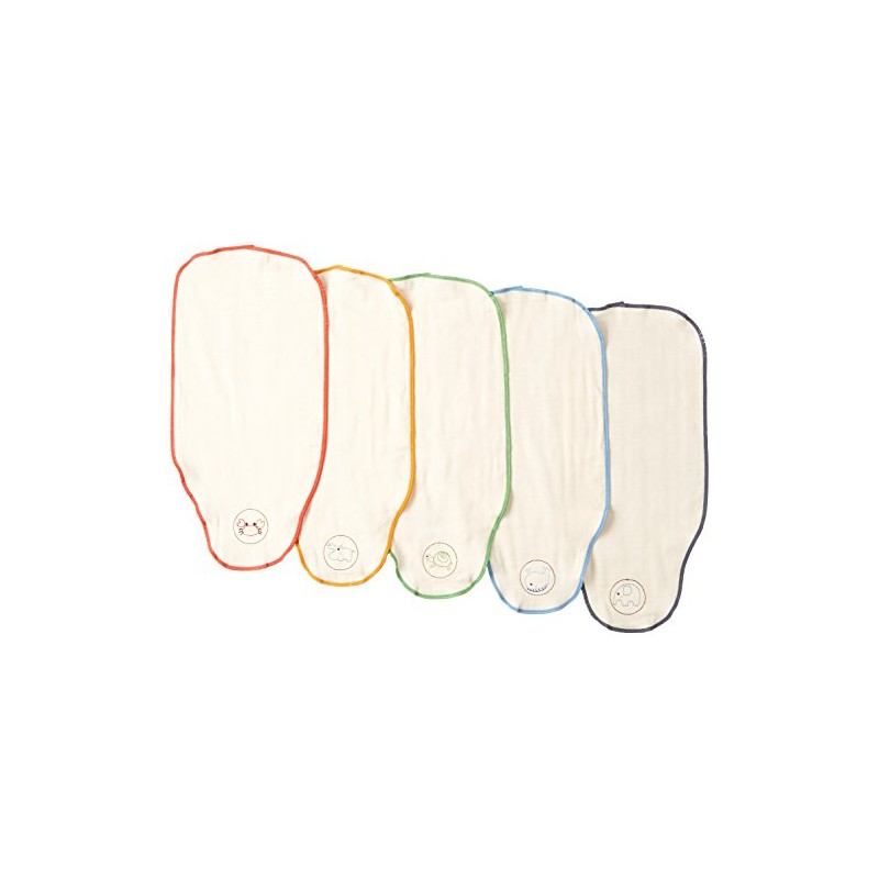 Fujiki Additive-Free W Gauze Sweat Pad Set of 5